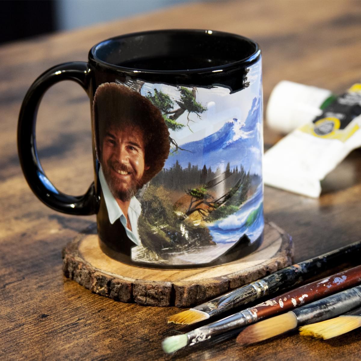 Bob Ross Exclusive Color Change Ceramic Coffee Mug picture