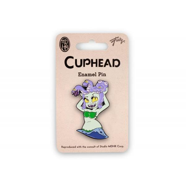 Cuphead Medusa Enamel Collector Pin