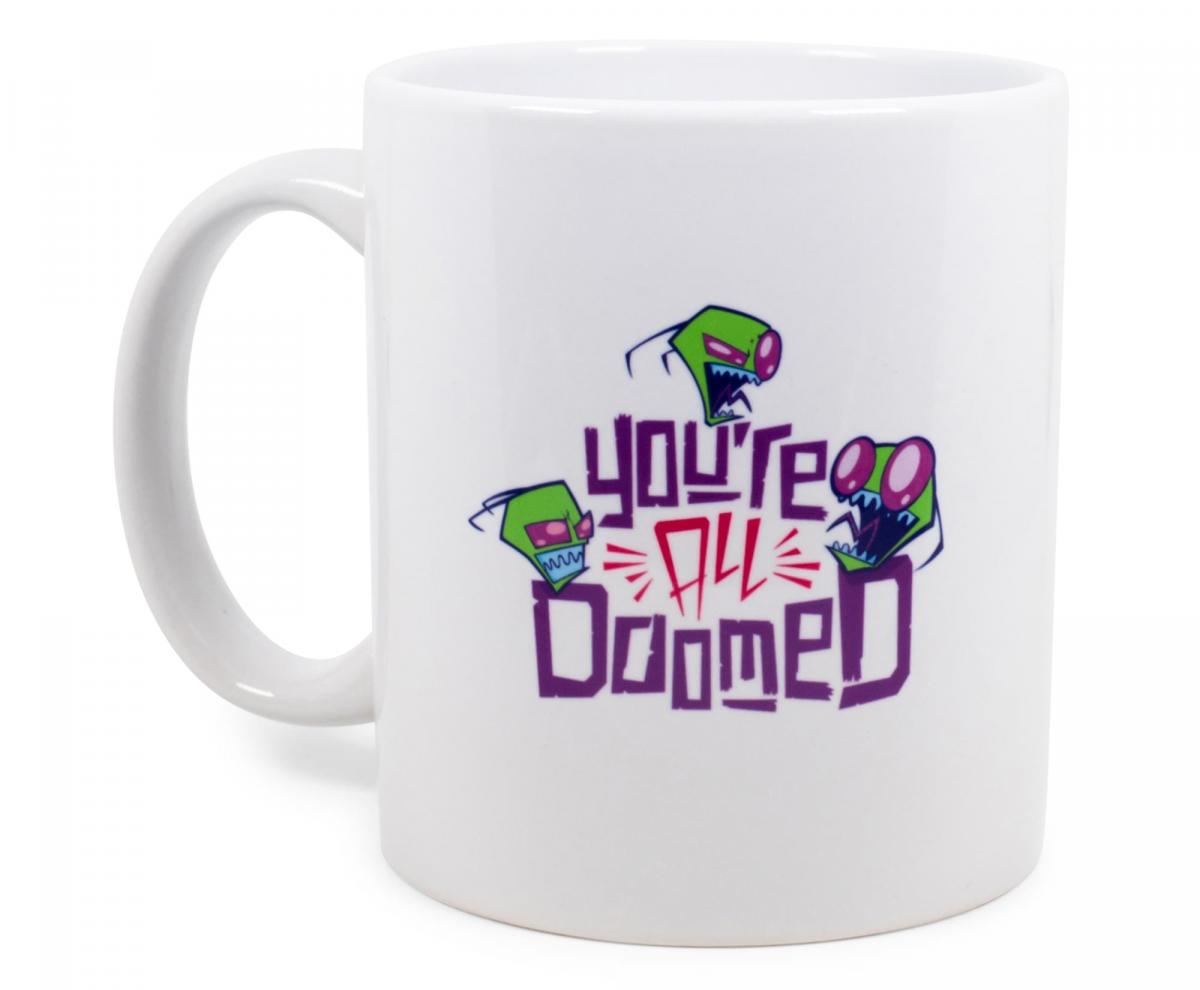 Nickelodeon Invader Zim Doom 11 Ounce Ceramic Mug picture
