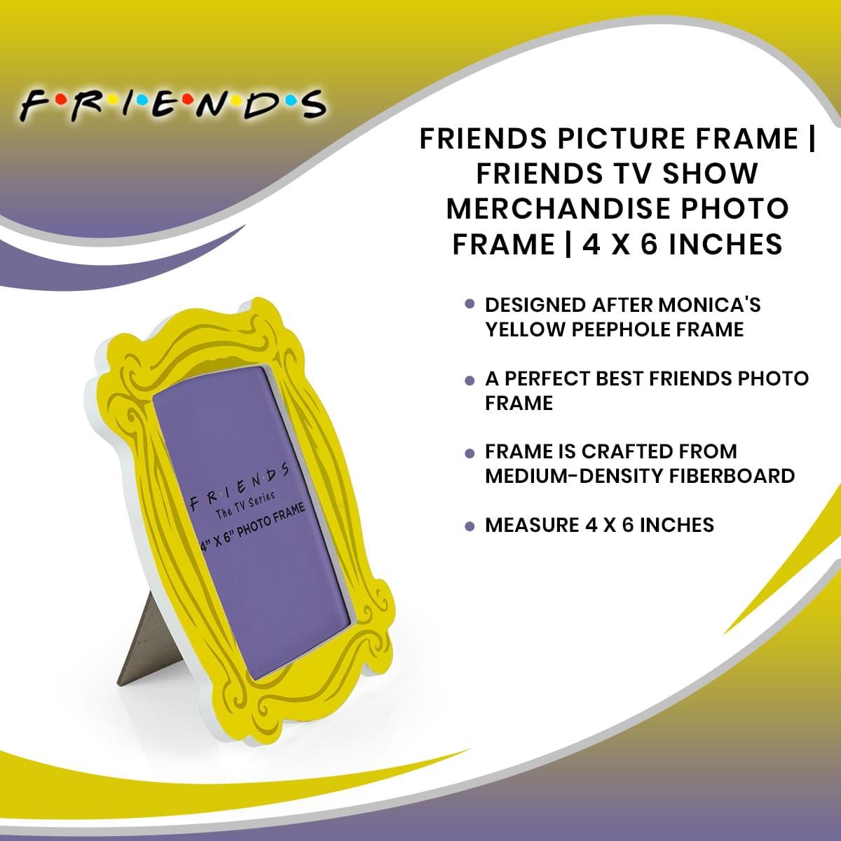Friends Yellow Peephole 8 x 6 Inch Photo Frame picture
