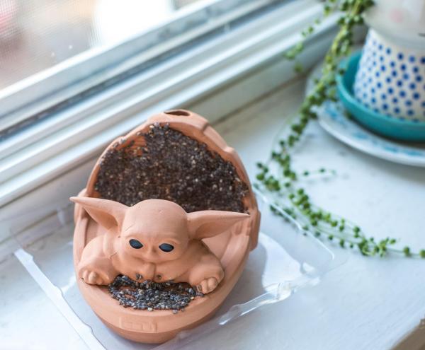Star Wars Chia Pet Decorative Planter | The Child picture