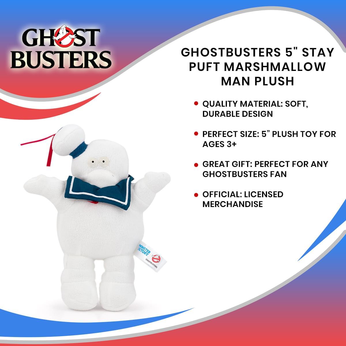 Ghostbusters 5" Stay Puft Marshmallow Man Plush picture