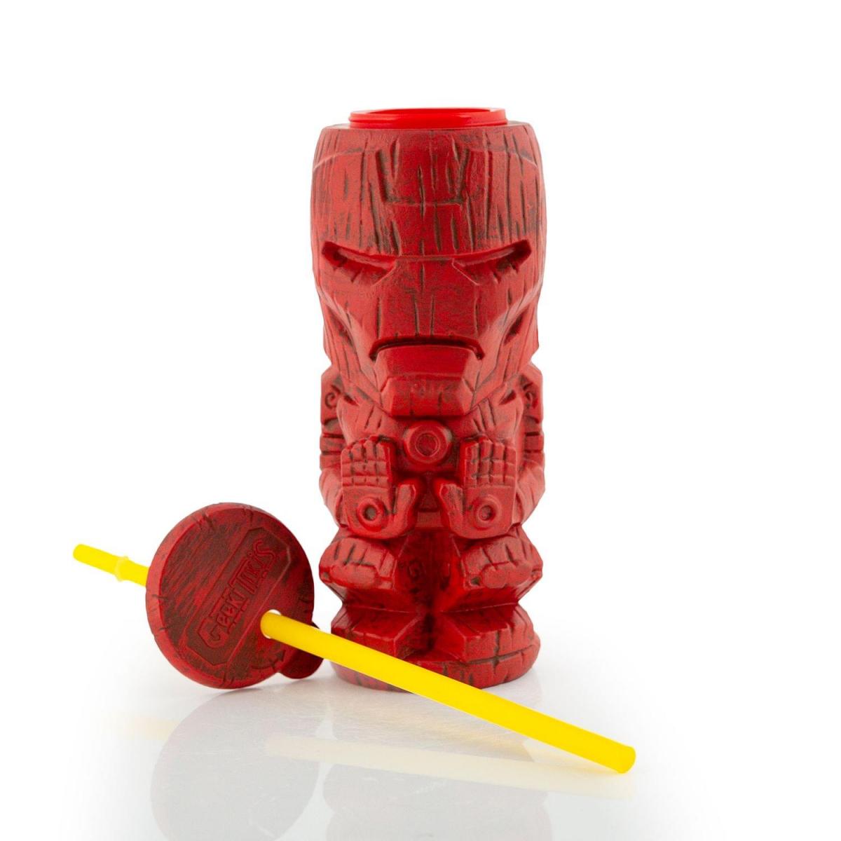 Marvel Iron Man 22oz Plastic Geeki Tikis Tumbler picture