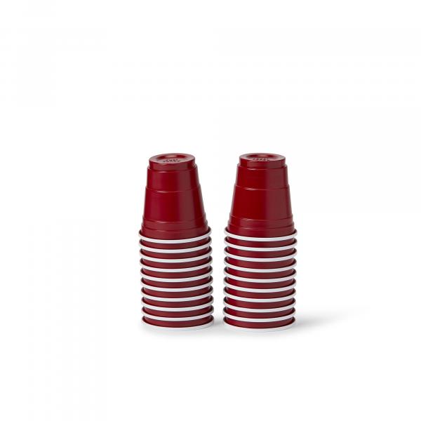 Red Party Cup Acrylic Shot Glasses - 20-Pack