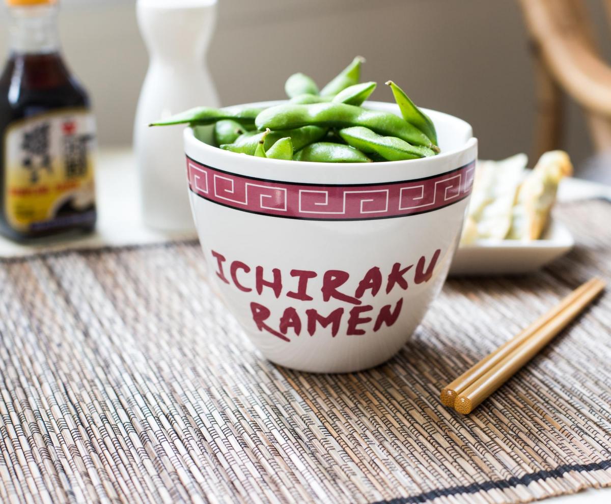 Naruto 16oz Ceramic Ramen Bowl with Chopsticks picture