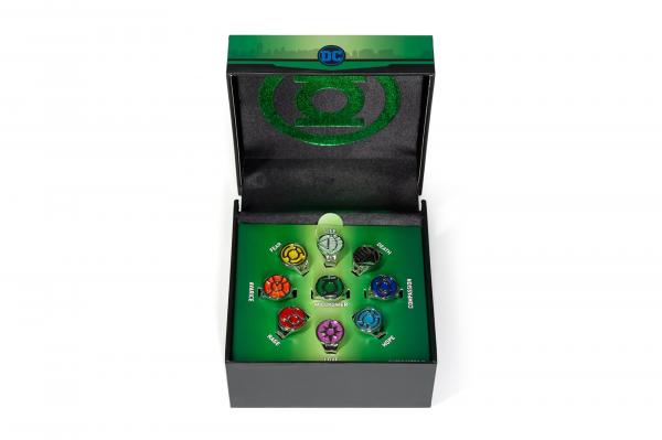 DC Comics Green Lantern Corps Adjustable Ring Set picture