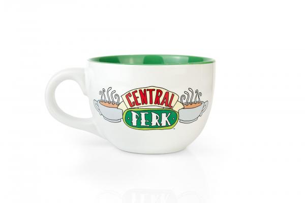 Friends Central Perk Ceramic 24oz White Ceramic Soup Mug picture