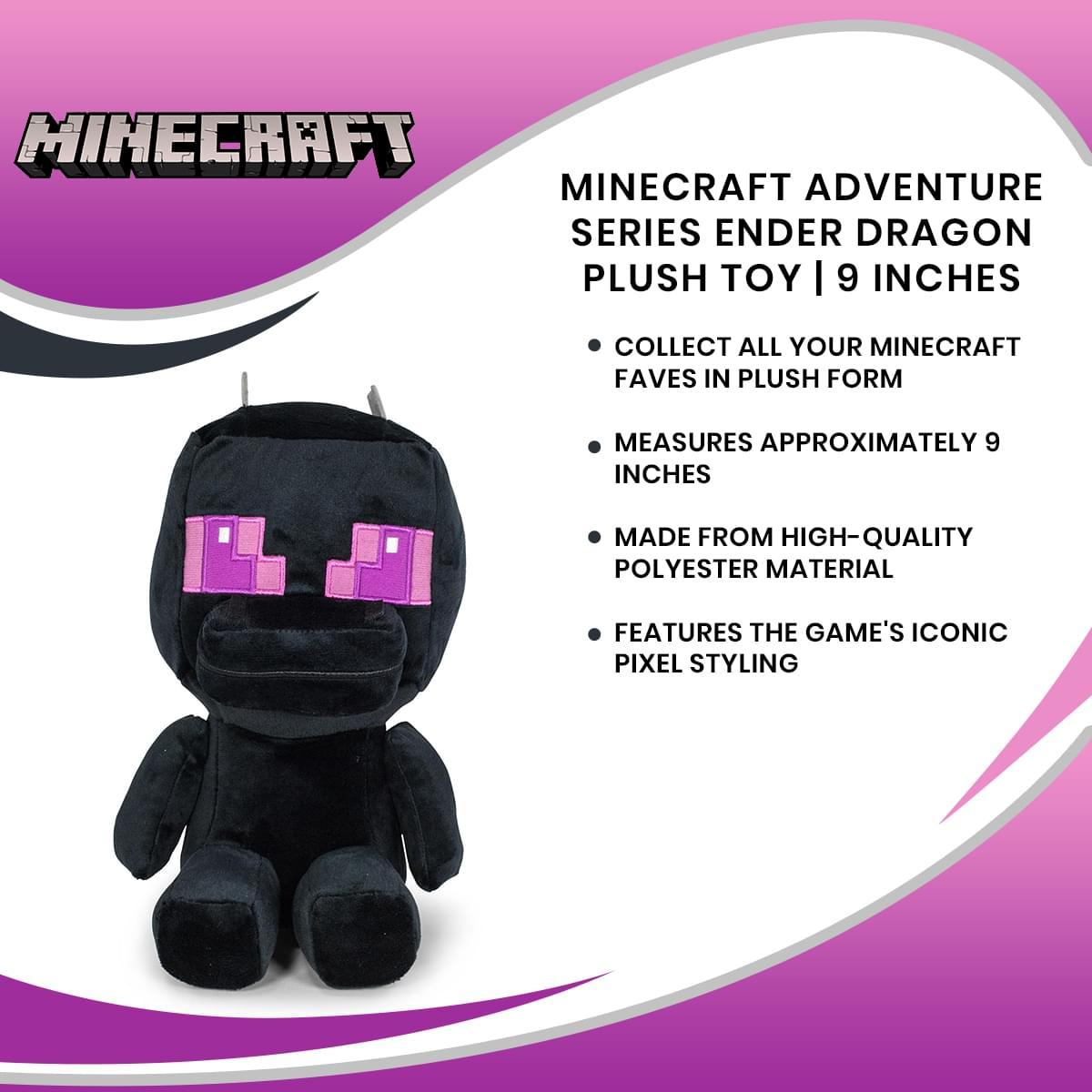 Minecraft 8.75 Inch Ender Dragon Plush picture