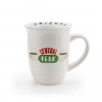 Friends Central Perk Ceramic 16oz White Wide Rim Ceramic Mug