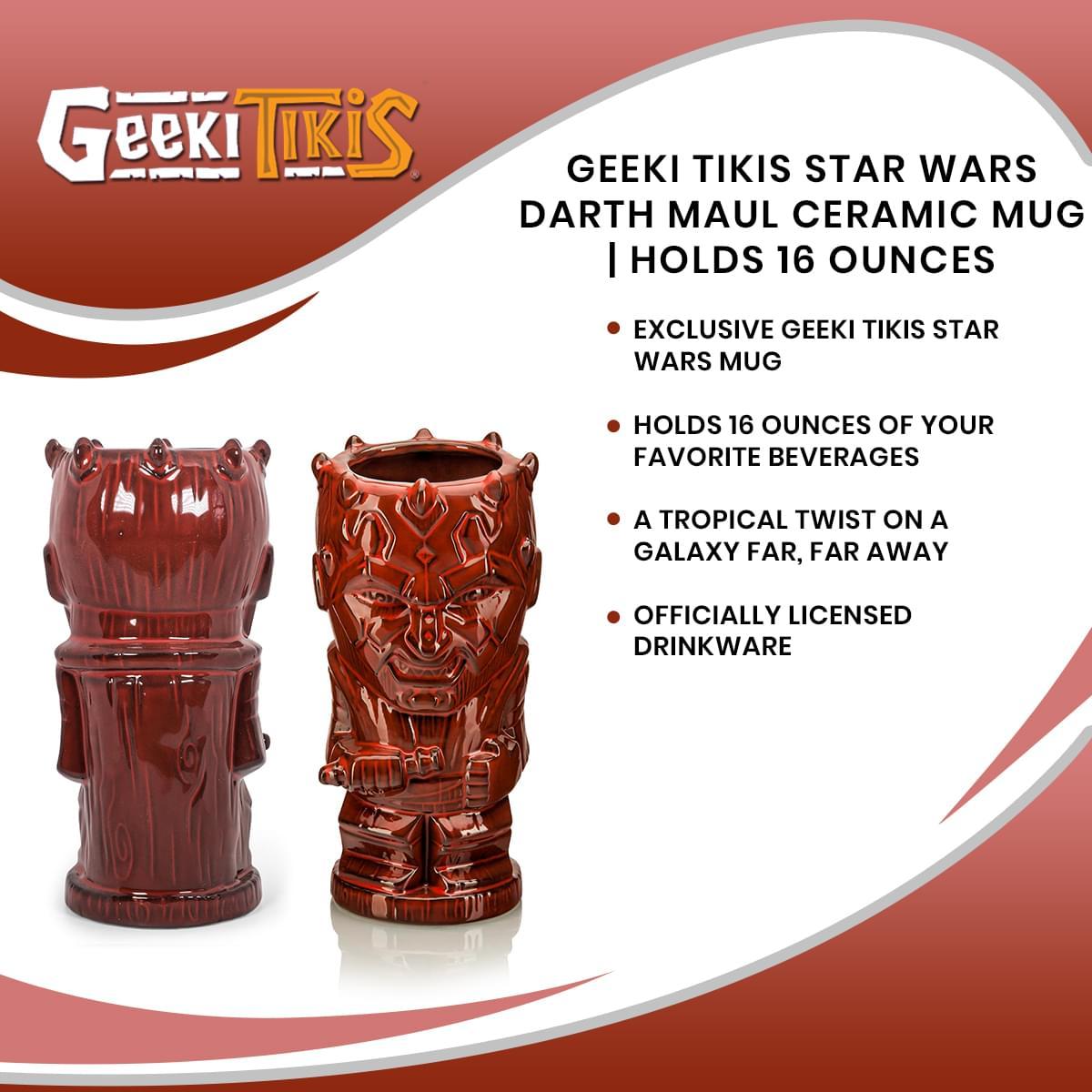 Star Wars Darth Maul Ceramic Geeki Tiki Mug picture