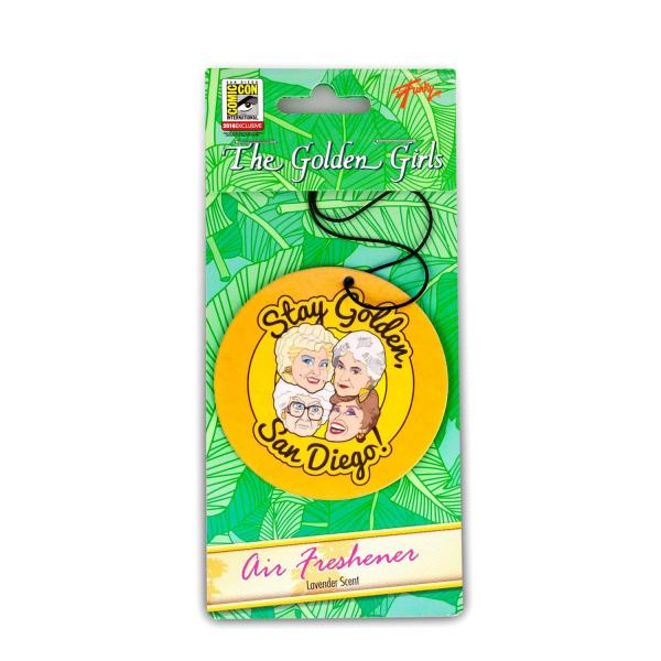 Golden Girls "Stay Golden" Air Freshner (SDCC Exclusive)