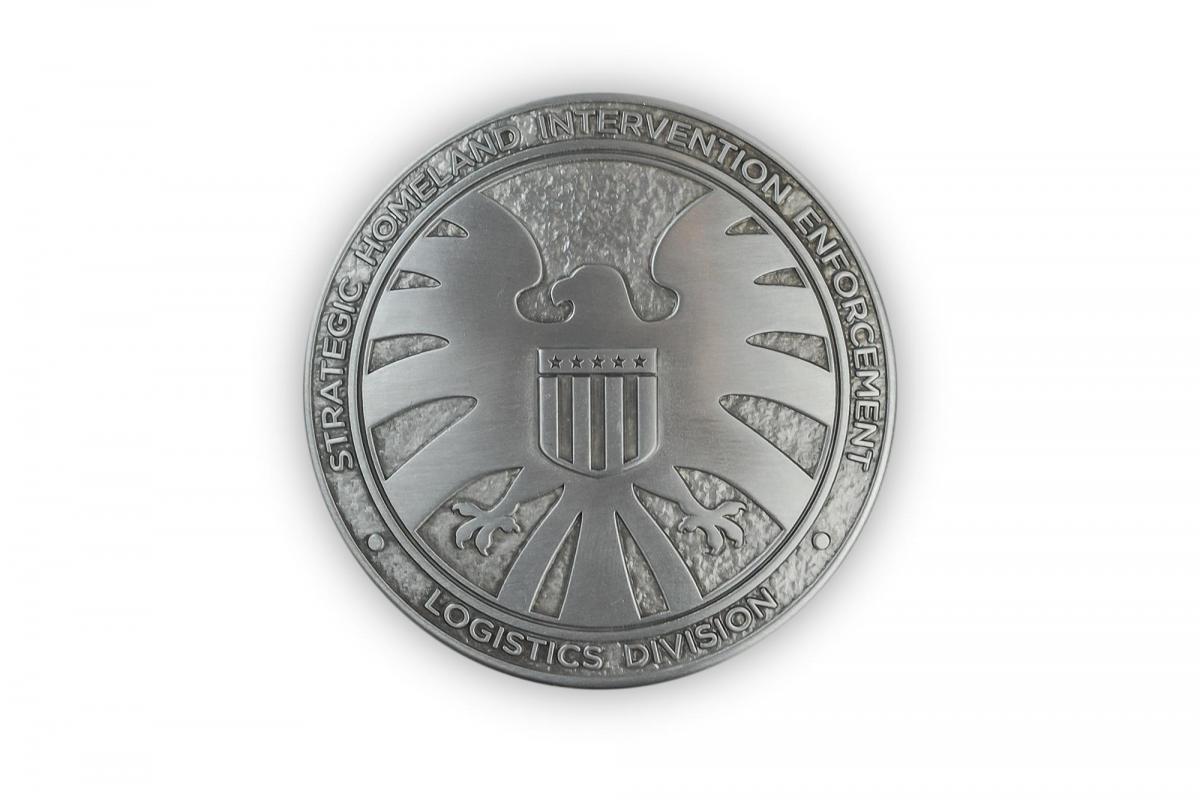 Marvel Shield Badge, ID Card, Wallet Approx 3.15" x 3.94" picture