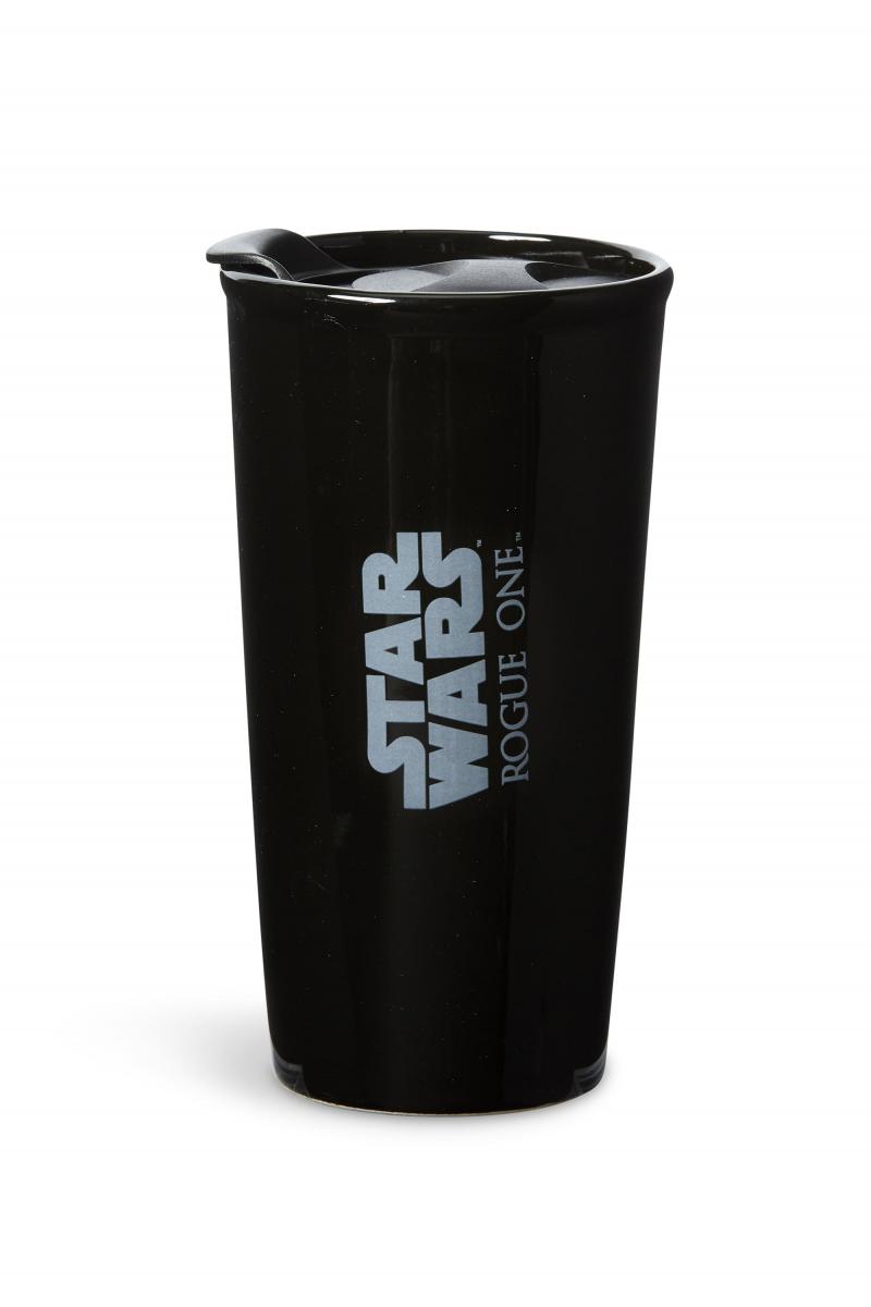 Star Wars Rogue One Death Trooper Ceramic Travel Mug w/ Lid picture