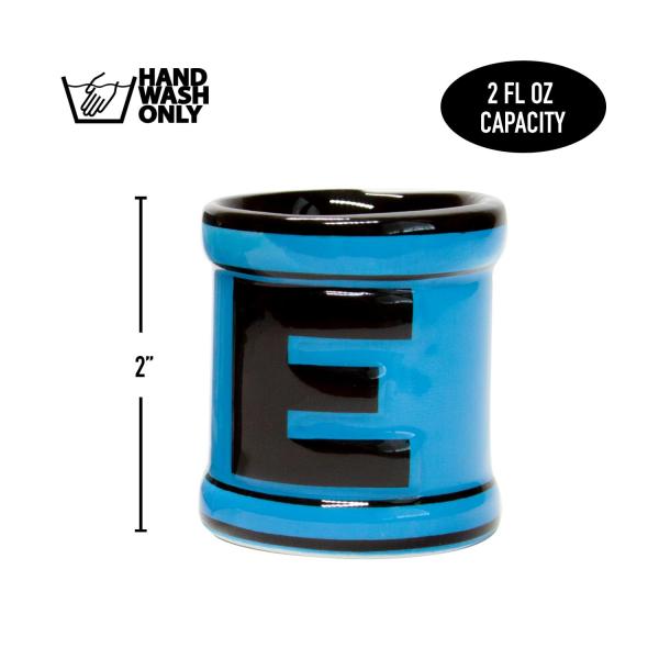 Mega Man Molded Energy Tank Ceramic Shot Glass picture