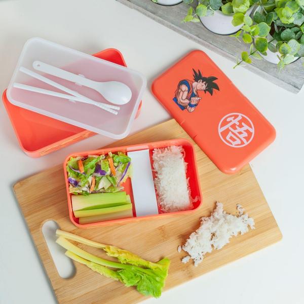 Dragon Ball Z Goku Bento Box w/ Chopsticks & Spoon picture