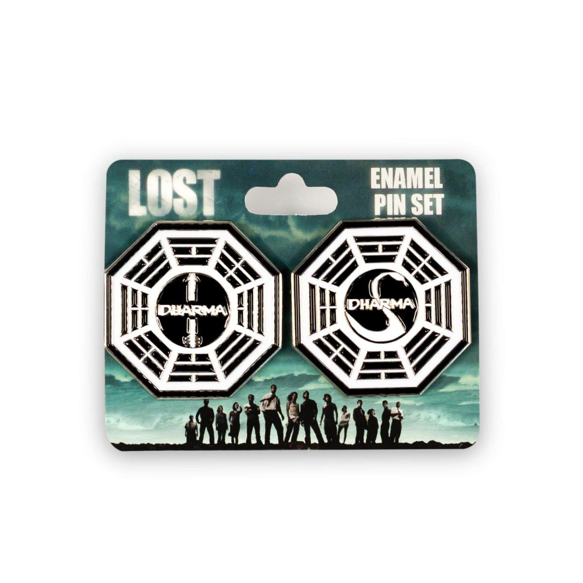 LOST Dharma Initiative Station Exclusive Enamel Pin Set picture