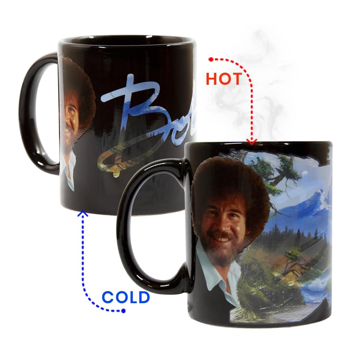 Bob Ross Exclusive Color Change Ceramic Coffee Mug picture