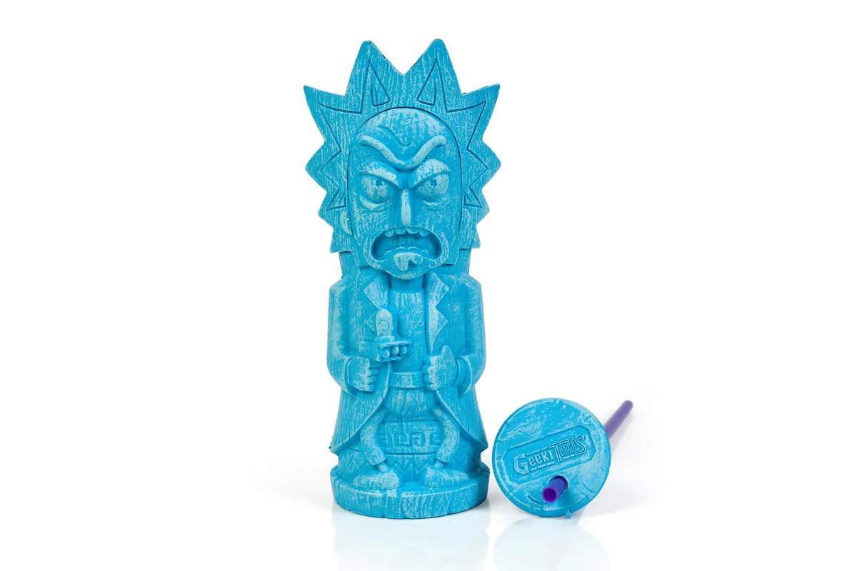 Geeki Tikis Rick and Morty Plastic Tumbler | Rick | Holds 25 Ounces picture