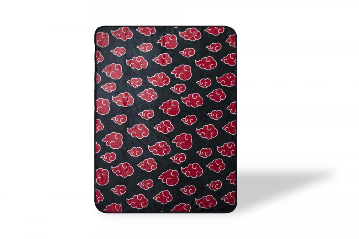 Naruto Akatsuki Red Cloud 45x60 Inch Fleece Throw Blanket picture