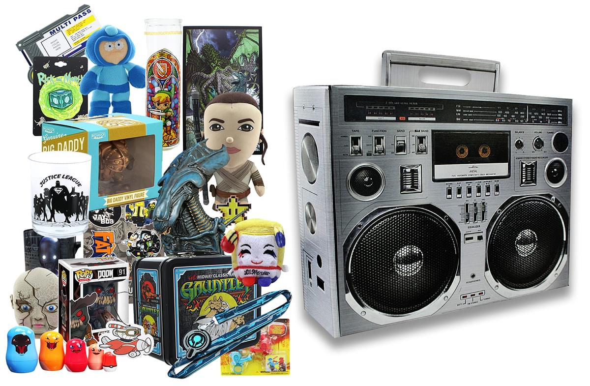 Boom Box 16"x13"x5.25" Pop Culture Mystery Box picture
