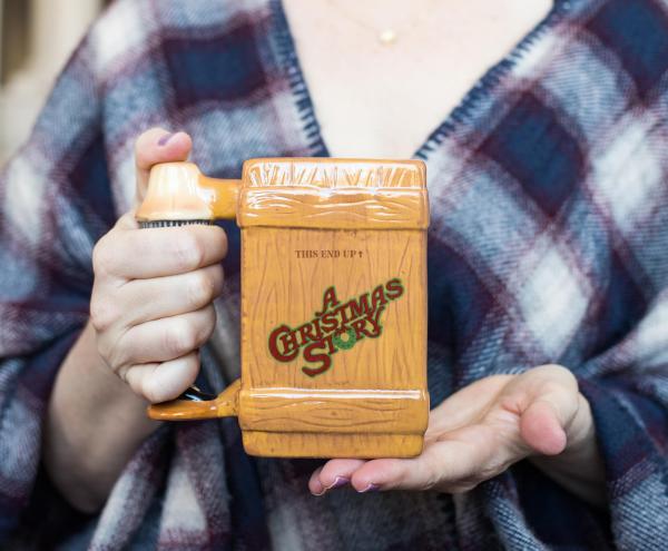 Christmas Story Leg Lamp 3D Ceramic Sculpted Mug picture