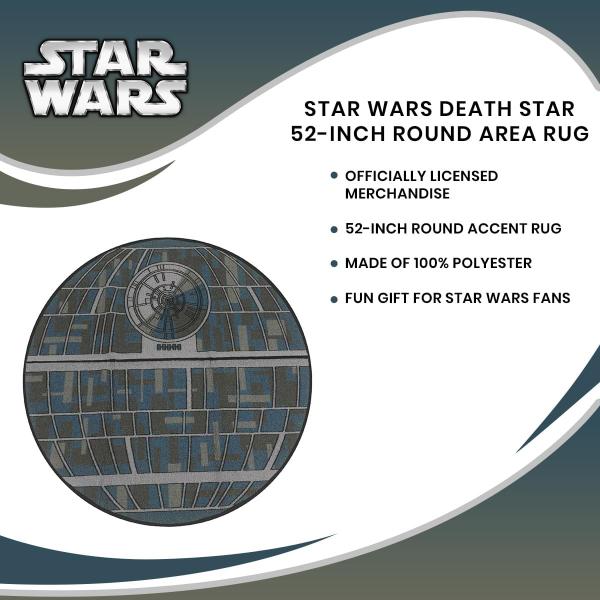 Star Wars Death Star 52 Inch Area Rug picture