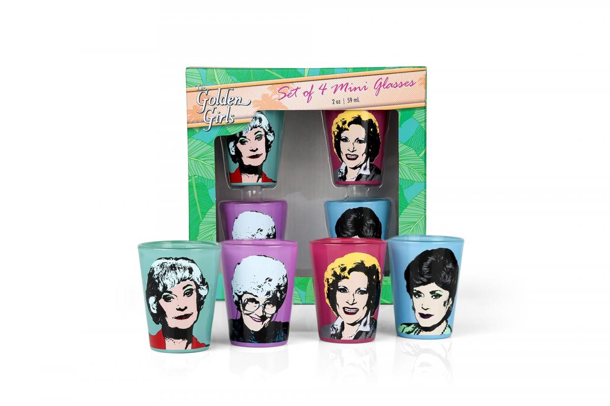 The Golden Girls 2oz Character Shot Glasses | Set of 4 picture