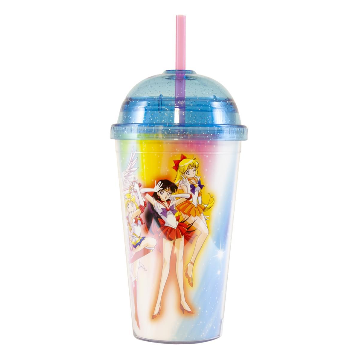 Sailor Moon 16oz. Carnival Cup w/ Glitter Dome Lid picture