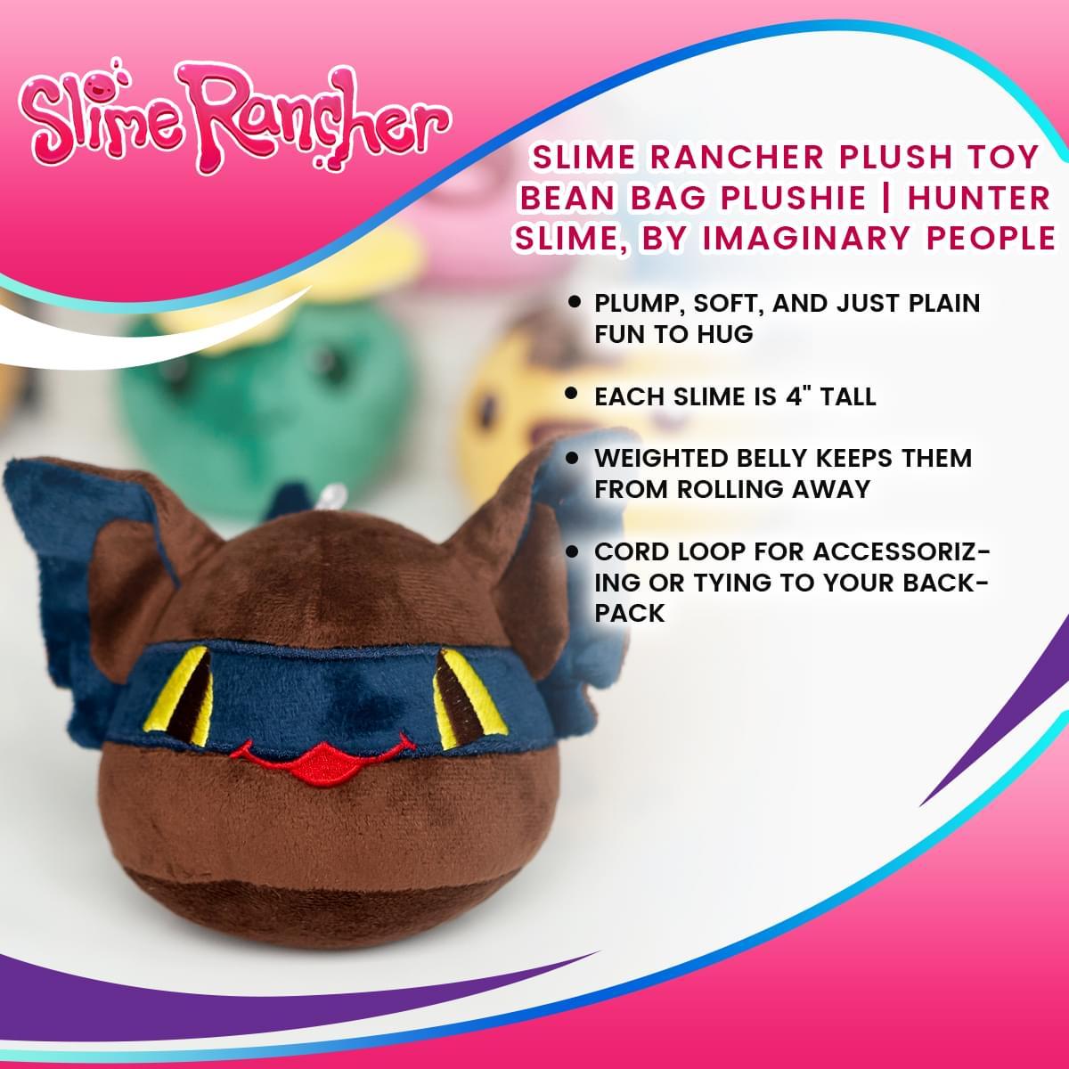 Slime Rancher 4 Inch Bean Bag Plush - Hunter Slime picture