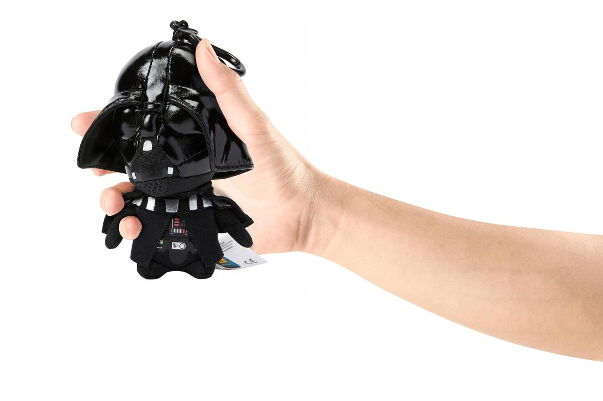 Star Wars Vader 4" Talking Plush Clip On picture