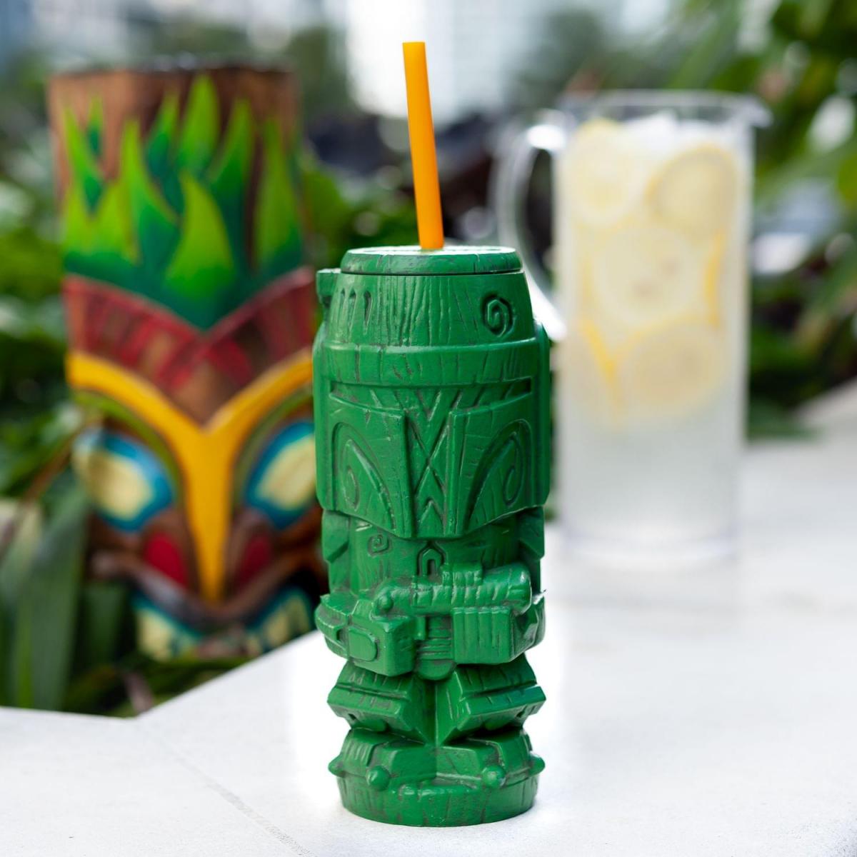 Star Wars Boba Fett 21oz Plastic Tumbler Geeki Tikis picture