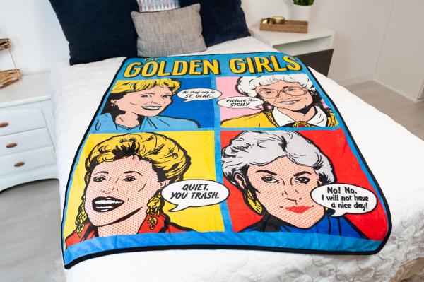 The Golden Girls Quotes 45 x 60 Inch Fleece Throw Blanket picture