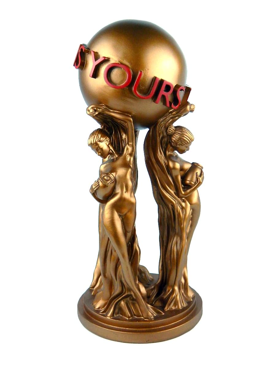 Scarface 12" World is yours Collectible Statue picture