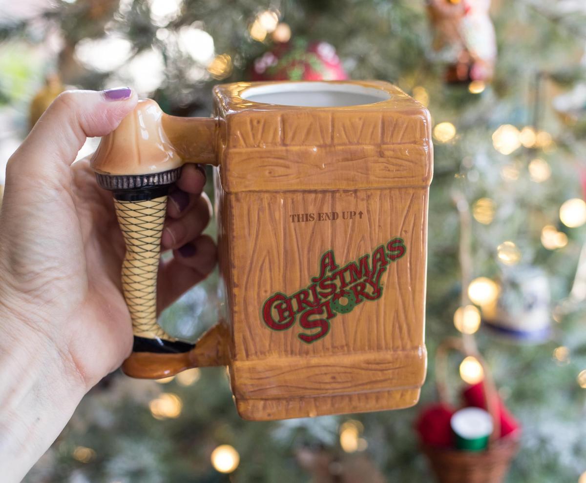 Christmas Story Leg Lamp 3D Ceramic Sculpted Mug picture
