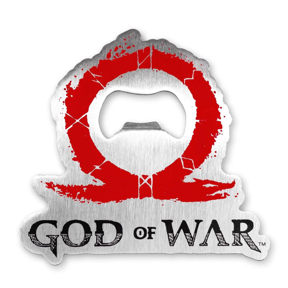 God of War (2018) Logo Metal Bottle Opener picture
