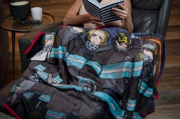 Fire Force 45x60 Inch Fleece Throw Blanket picture