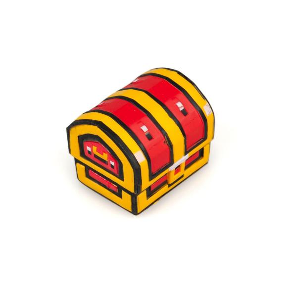 Legendary 8-Bit Foam Treasure Chest Replica - 4 Inch picture