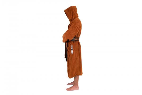 Star Wars Jedi Master Hooded Bathrobe for Men/Women | One Size Fits Most Adults picture