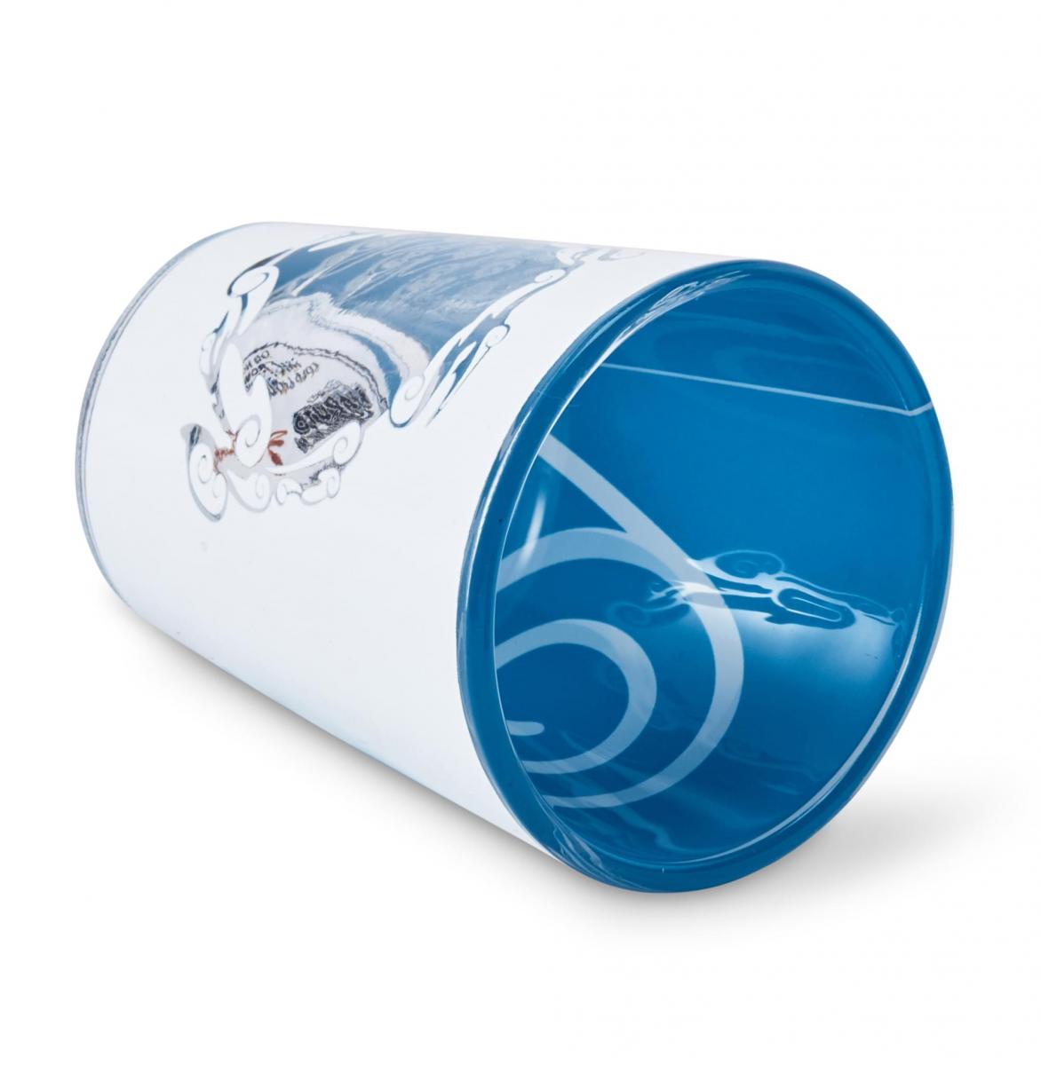 Naruto Shippuden Blue Cloud Spiral 2oz Shot Glass picture