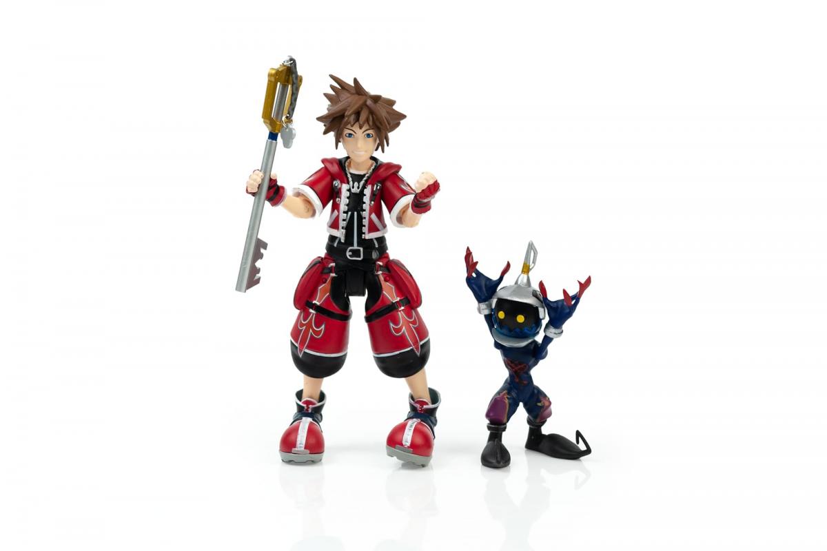 Kingdom Hearts Valor Form Sora & Soldier Figure 2-Pack picture