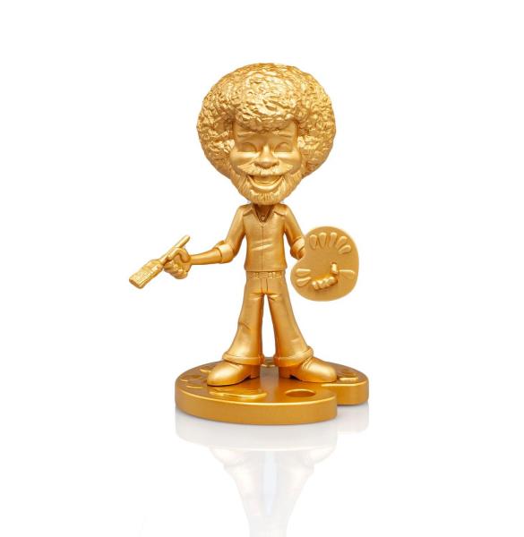 Bob Ross Vinyl Figure- Gold Variant picture