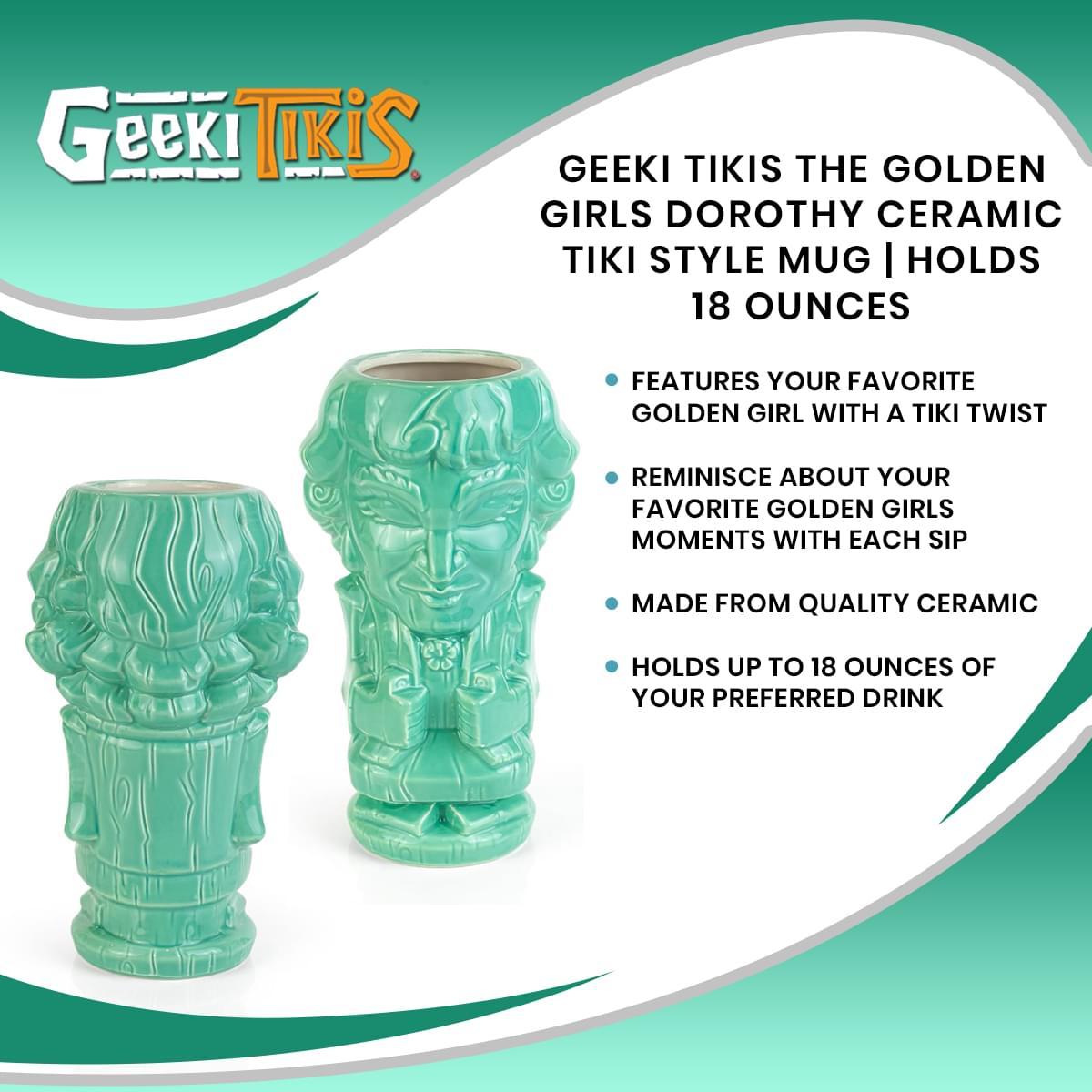 The Golden Girls Dorothy 18oz Ceramic Geeki Tiki Mug picture