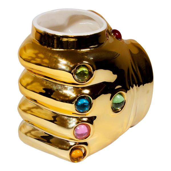 Marvel Infinity Gauntlet 20oz Ceramic Molded Coffee Mug picture