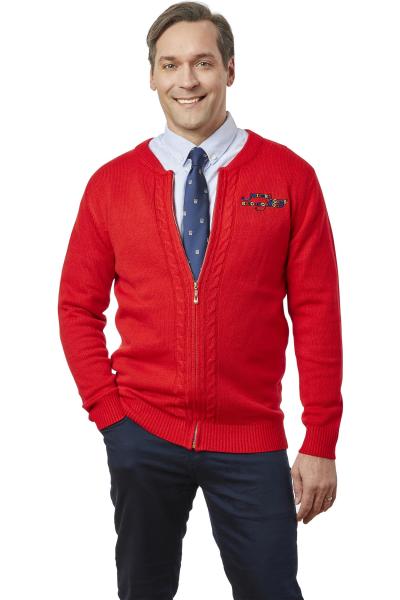 Mister Rogers Collectible Sweater Adult Size Large picture