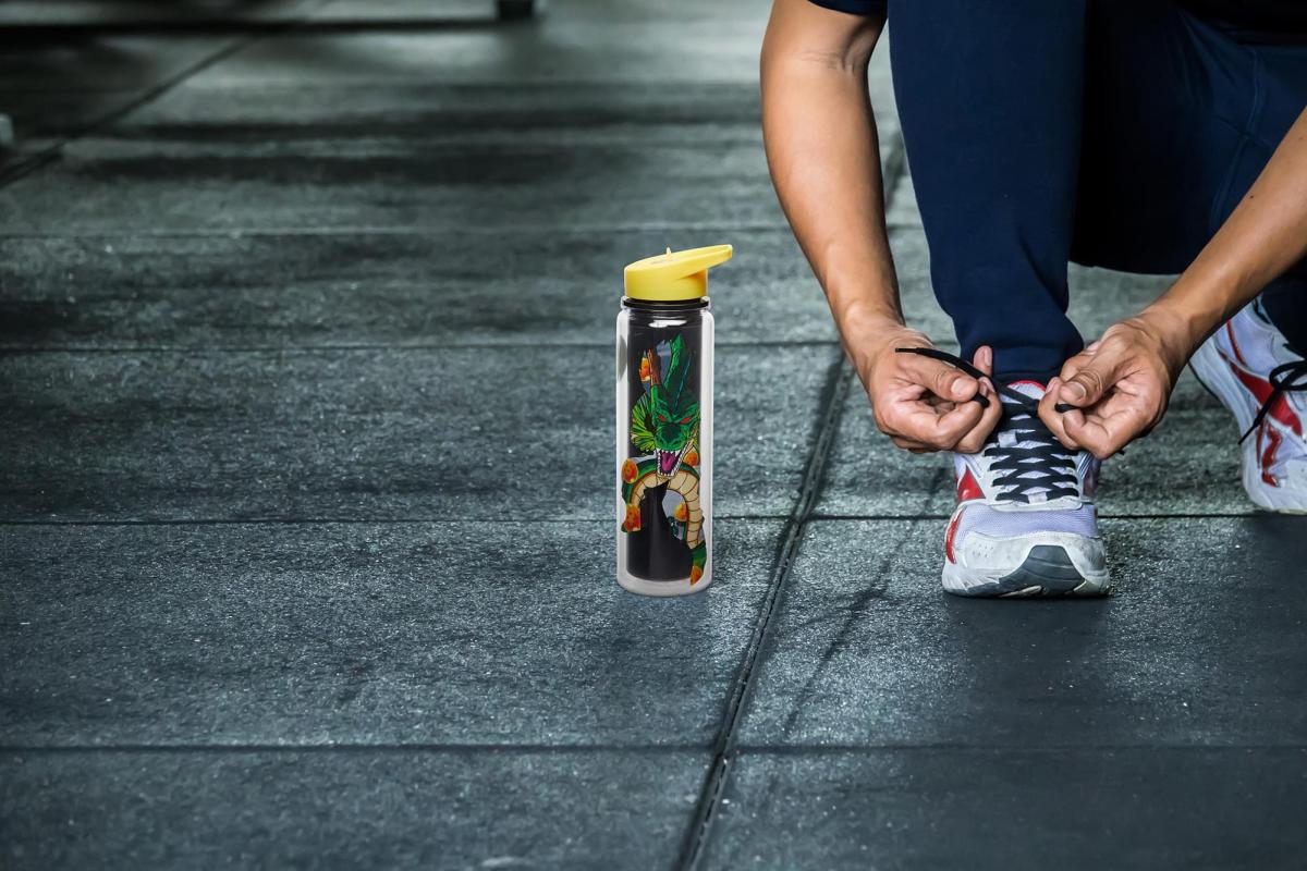 Dragon Ball Z Shenron 17oz Double Wall Plastic Water Bottle picture