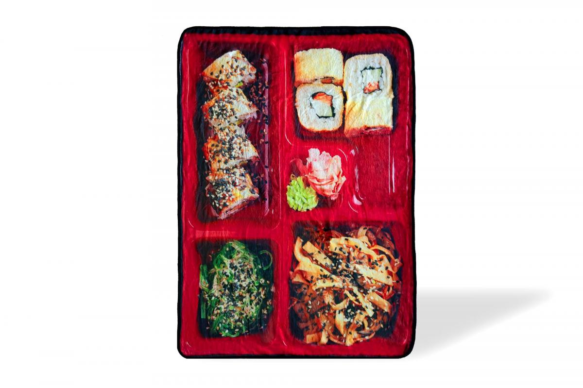 Bento Box 45x60 Inch Fleece Throw Blanket picture