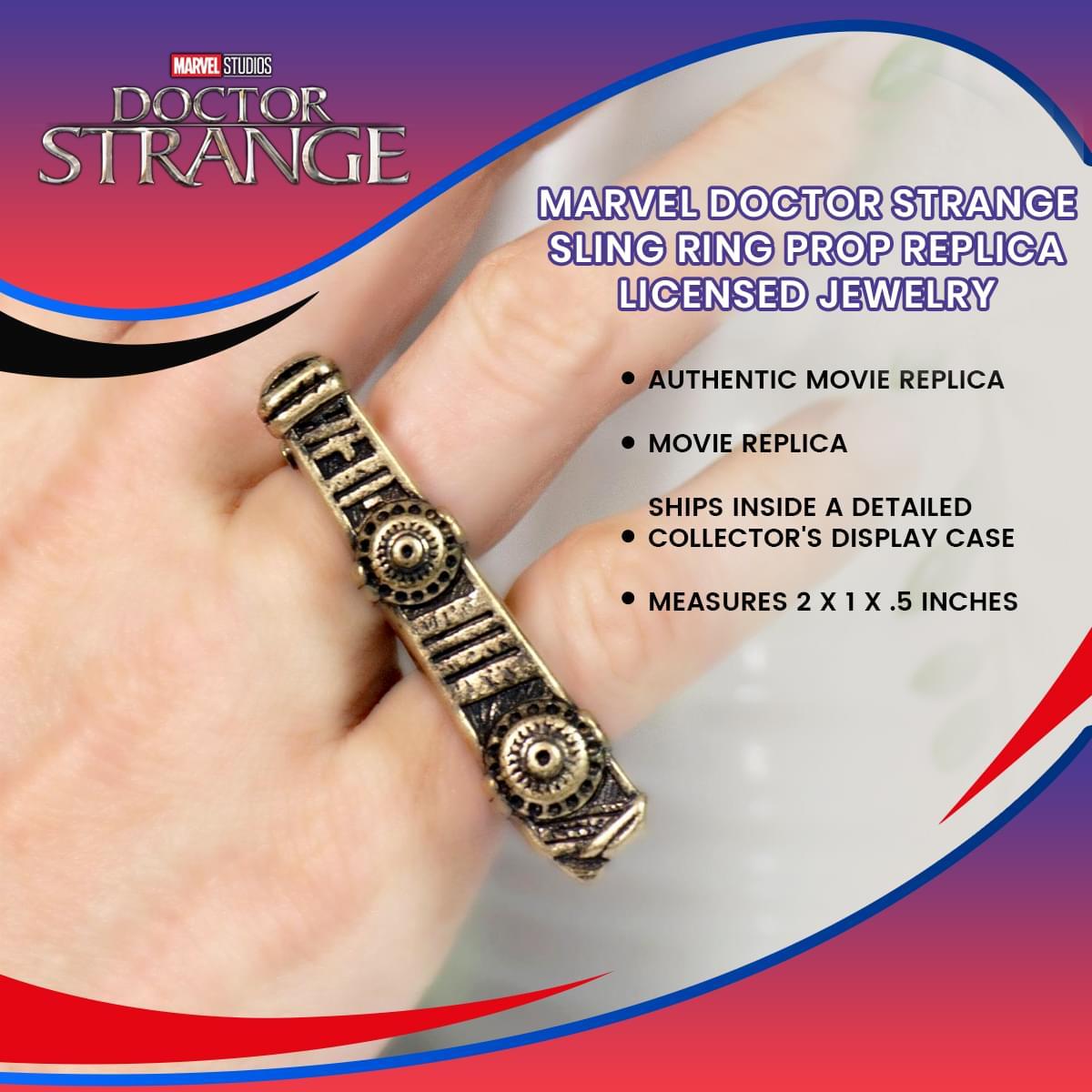 Marvel Doctor Strange Sling Ring Replica picture