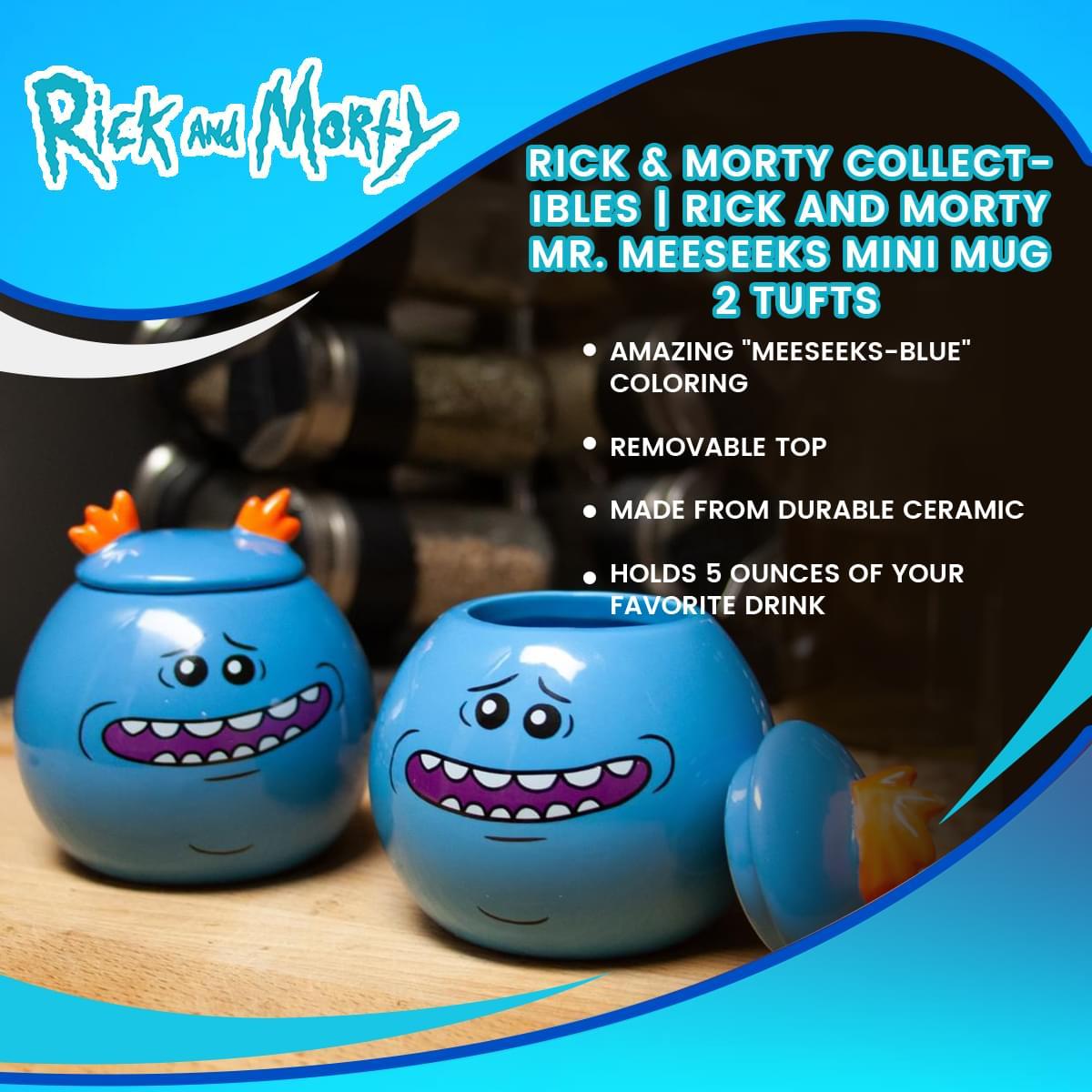 Rick and Morty Mr. Meeseeks Mini Mug/Jar, Style 2 picture
