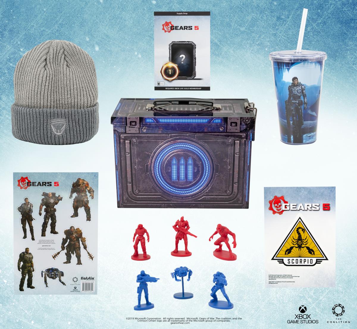 Gears of War San Diego Comic Con Exclusive Looksee Gift Box picture