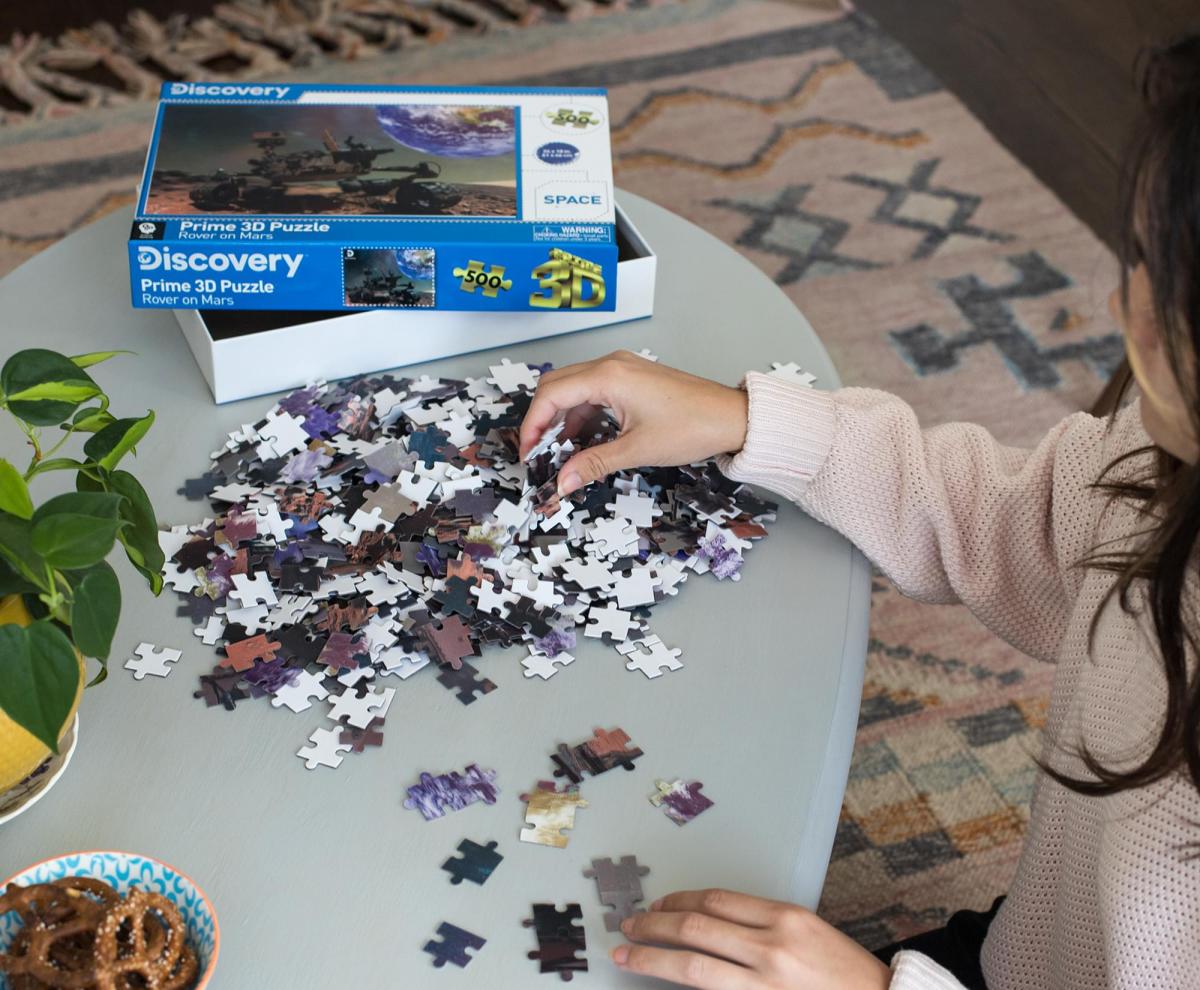 National Geographic Mars Rover 500 Piece 3D Jigsaw Puzzle picture